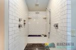 Master Bathroom with an amazing shower with rain shower head. 
